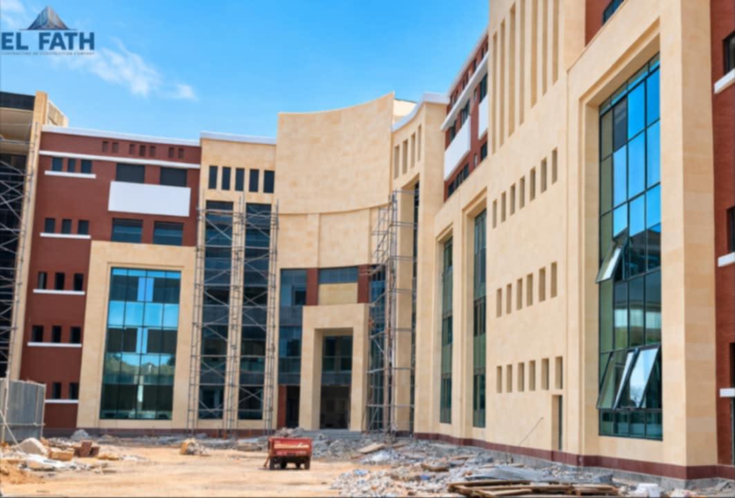 Main building entrance